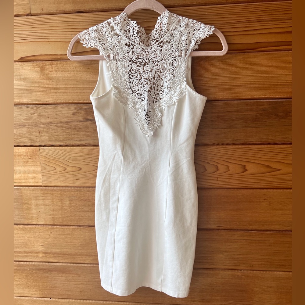 Lulus Light Cream Size Small Dress